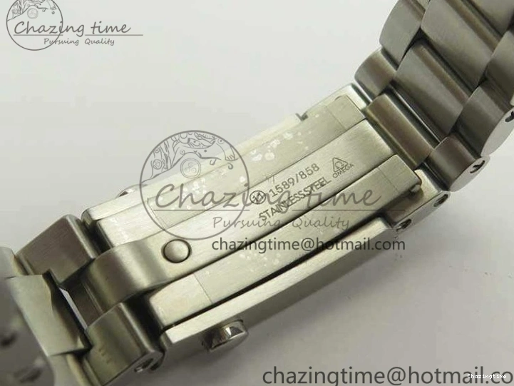 0423 Sleek Planet Ocean Professional Ceramic Bezel 42mm 1:1 MK Best Edition Silver Markers On SS Bracelet A 8085